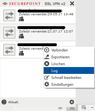 Logs VPN-Client