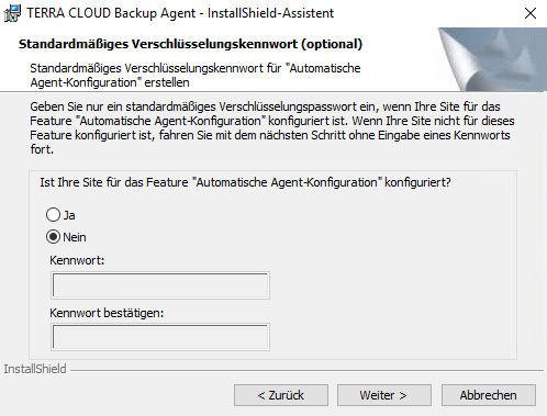 Encryption password